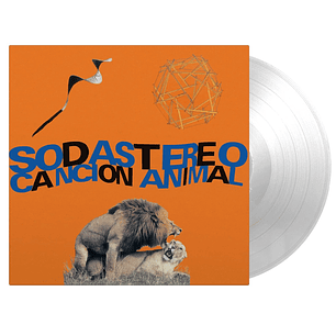 Vinilo Soda Stereo Cancion Animal Music On Vinyl Transparent Numbered LP (PREVENTA)