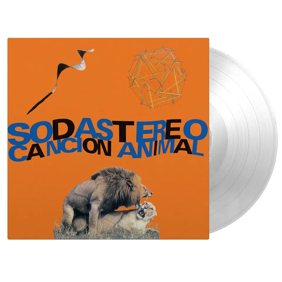 Vinilo Soda Stereo Cancion Animal Music On Vinyl Transparent Numbered LP (PREVENTA) 1