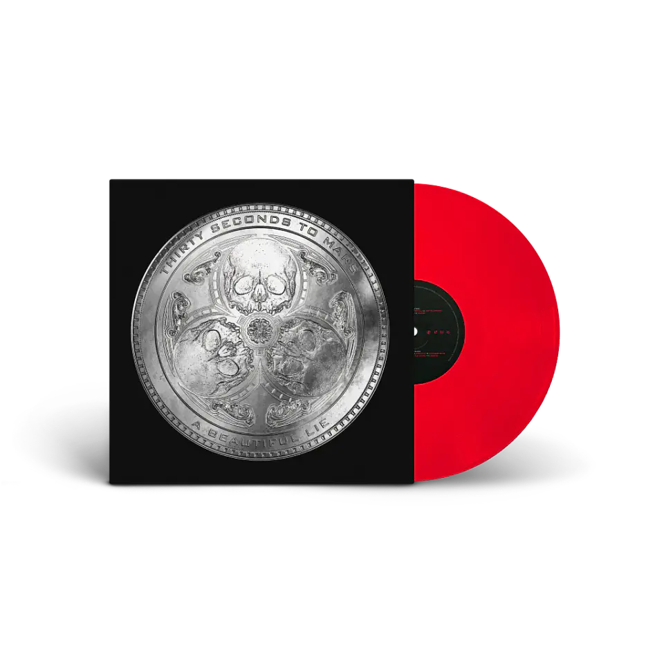 Vinilo Thirty Seconds To Mars A Beautiful Lie 20 Year Anniversary Red LP (PREVENTA) 1