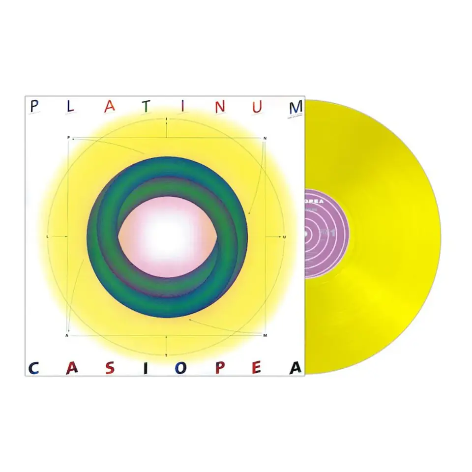 Vinilo Casiopea Platinum Clear Lime Yellow LP (PREVENTA) 1