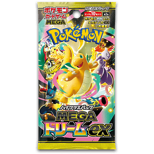 Pokemon Mega Dream Ex Sobre Booster Japan