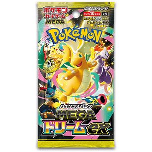 Pokemon Mega Dream Ex Sobre Booster Japan