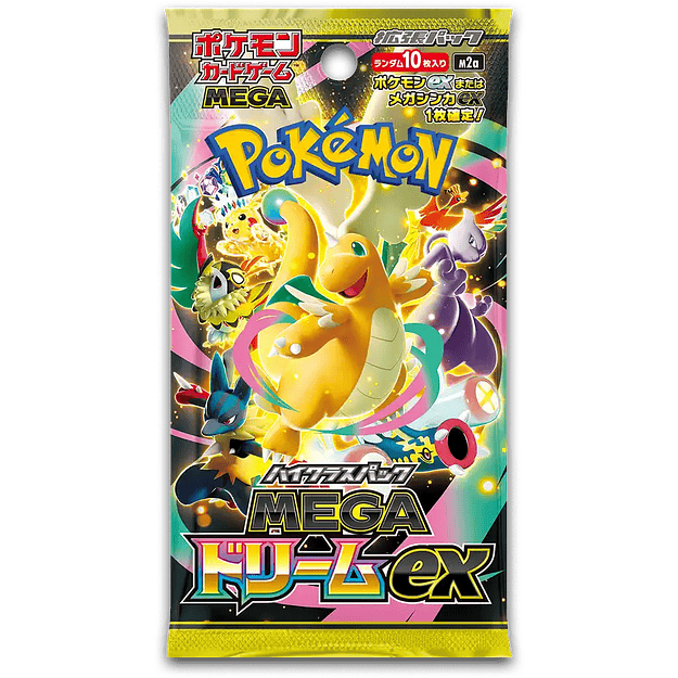 Pokemon Mega Dream Ex Sobre Sleeve Japan 1