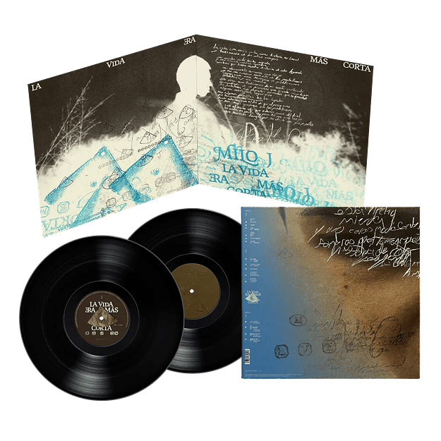 Vinilo Milo J La Vida era mas corta 2LP (SEGUNDA PREVENTA) 3