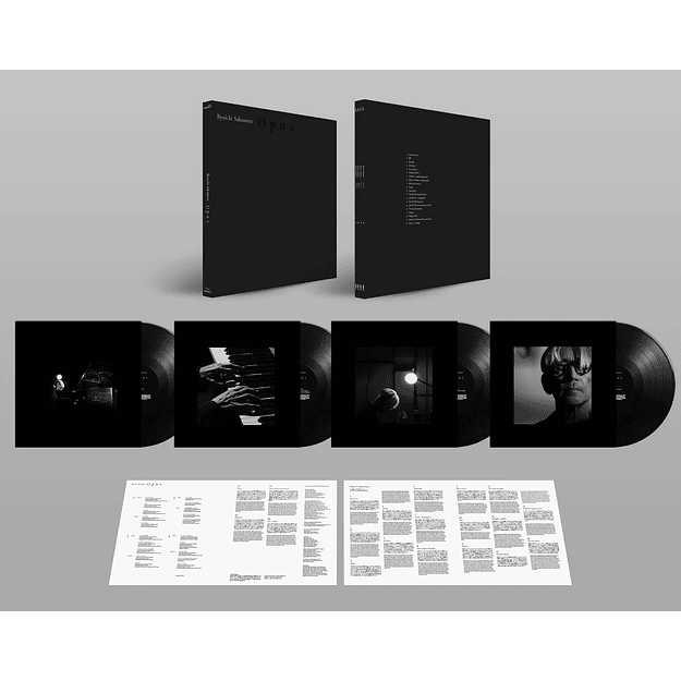Vinilo Ryuichi Sakamoto Opus 4LP (PREVENTA) 3