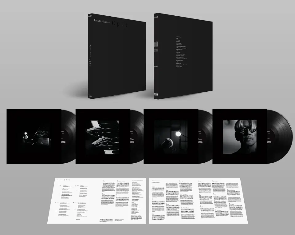 Vinilo Ryuichi Sakamoto Opus 4LP (PREVENTA) 3
