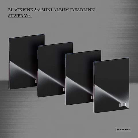 CD Blackpink 3rd Mini Album Deadline Silver Ver 
