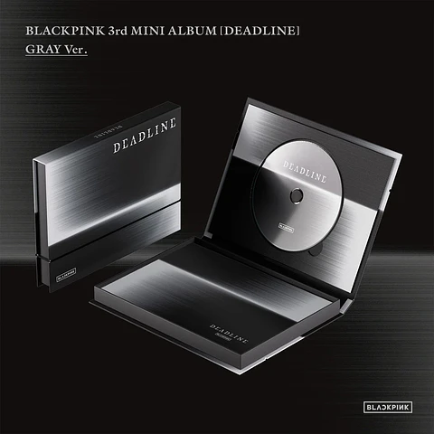 Blackpink 3rd Mini Album Deadline Gray Ver CD