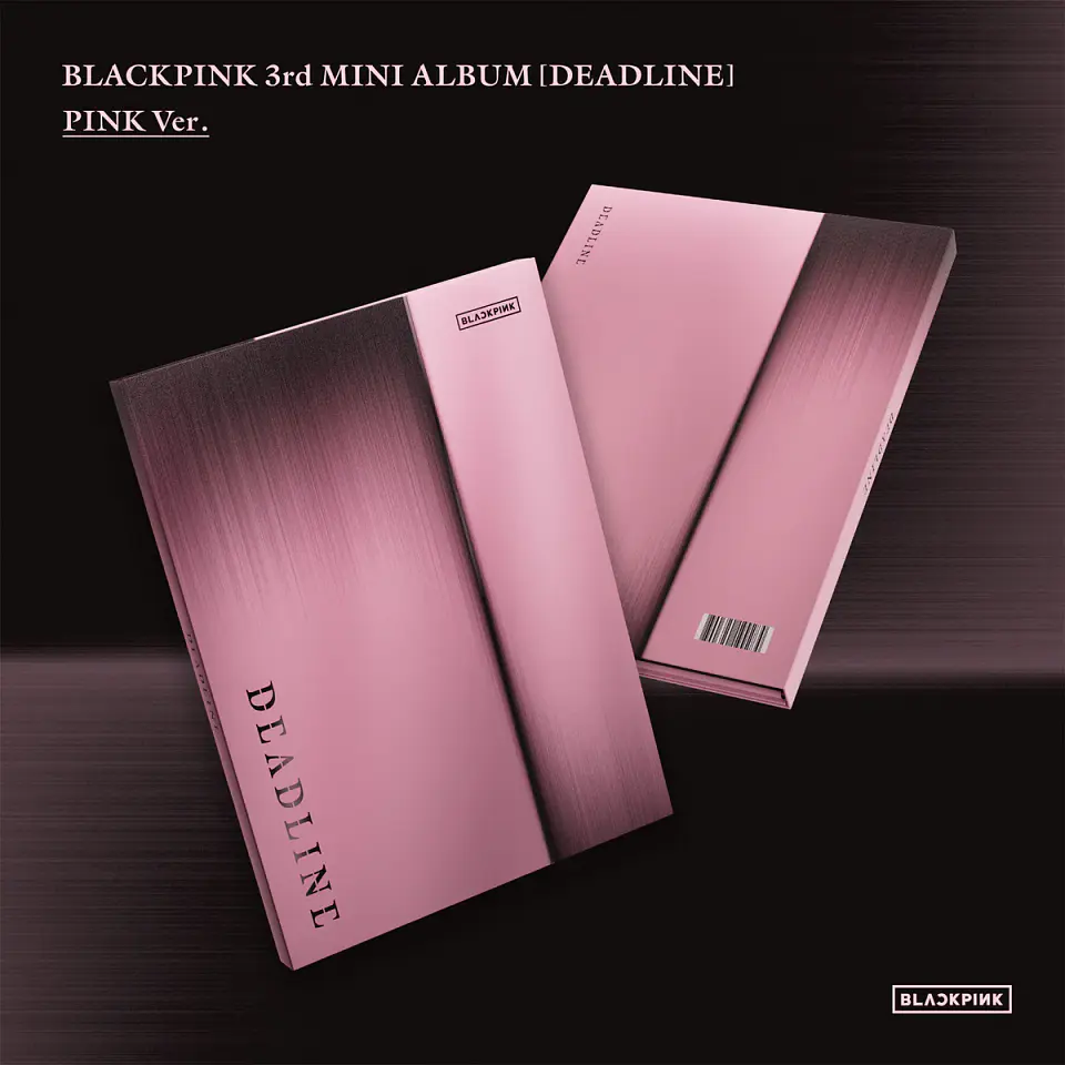 Blackpink 3rd Mini Album Deadline Pink Ver CD 1