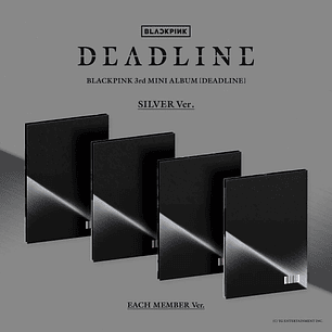 CD Blackpink 3rd Mini Album Deadline Silver Ver (PREVENTA)