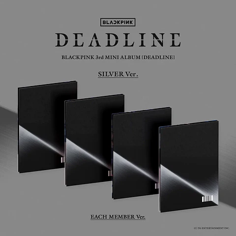 CD Blackpink 3rd Mini Album Deadline Silver Ver 