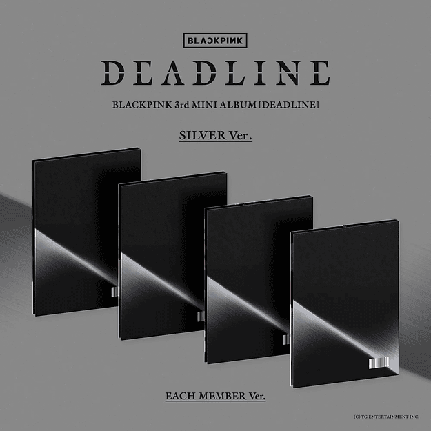 CD Blackpink 3rd Mini Album Deadline Silver Ver (PREVENTA) 1
