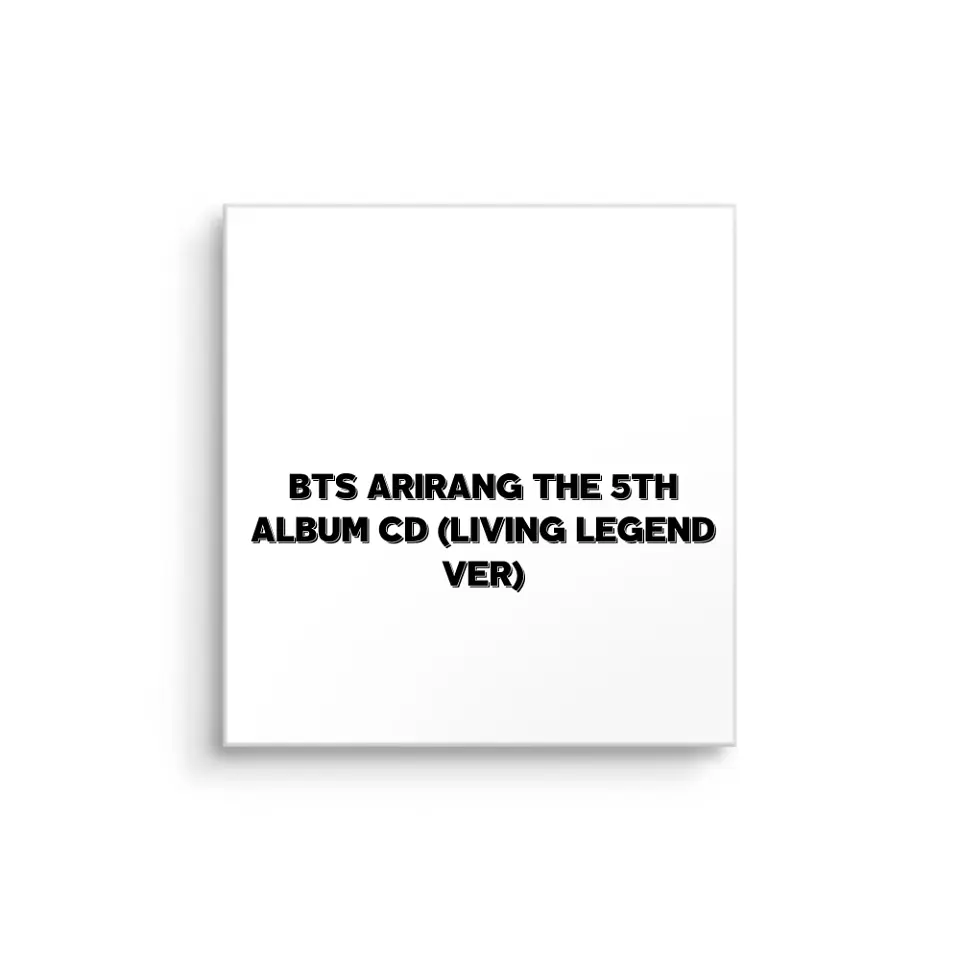 CD BTS ARIRANG Living Legend Ver. KPOP 2