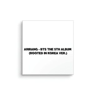 CD BTS ARIRANG THE 5TH ALBUM ROOTED Standard Ver. (PREVENTA)