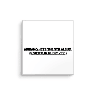 CD BTS ARIRANG THE 5TH ALBUM ROOTED Standard Ver. (PREVENTA)