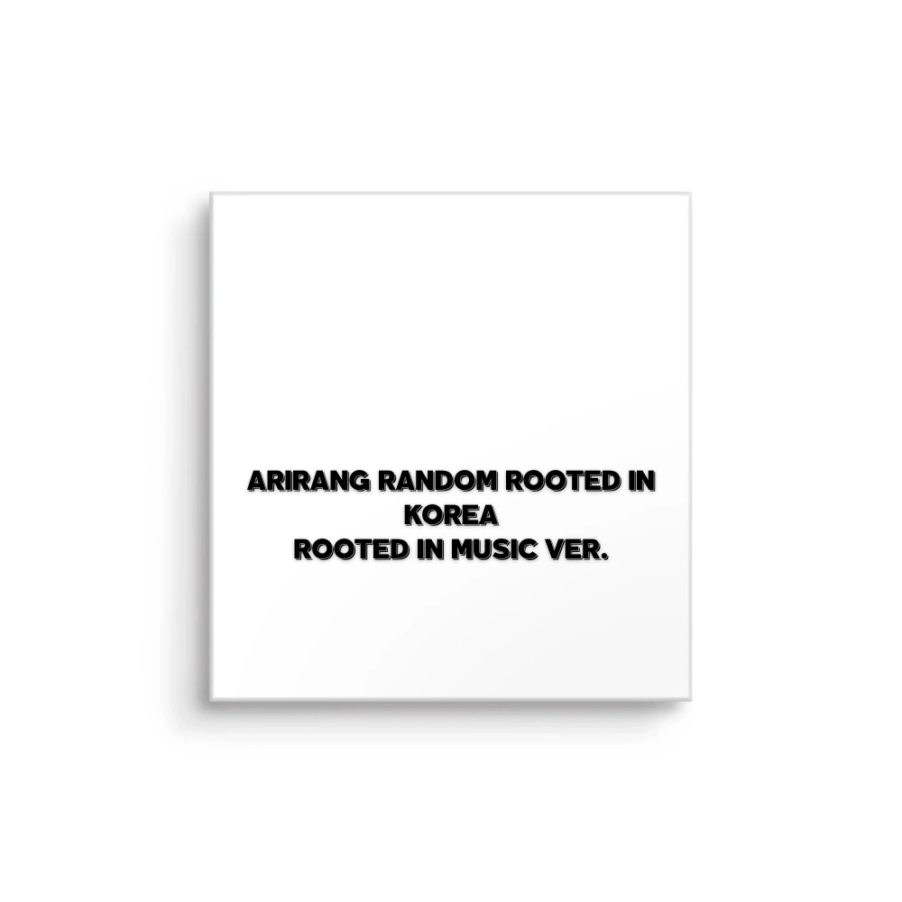 CD BTS ARIRANG Random ROOTED IN KOREA/ROOTED IN MUSIC VER. (