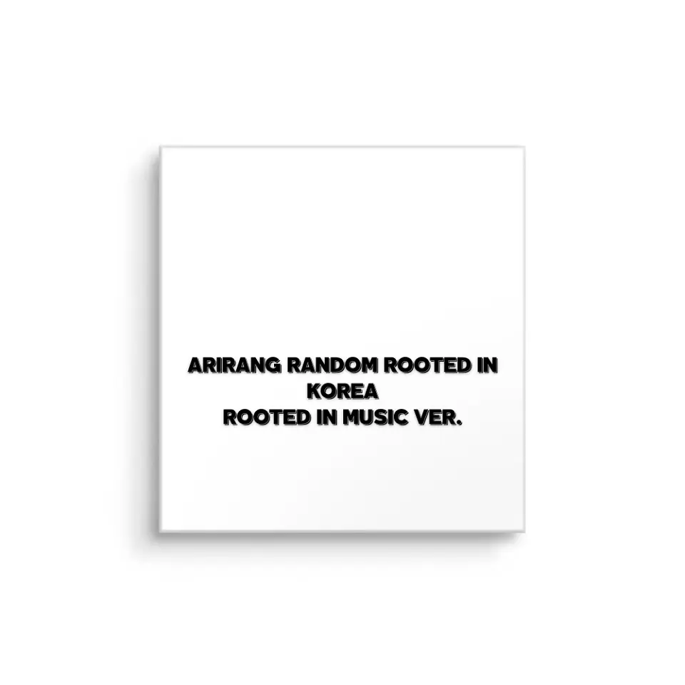 CD BTS ARIRANG Random ROOTED IN KOREA/ROOTED IN MUSIC VER. (PREVENTA) 1