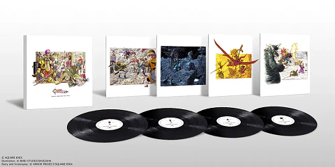 Vinilo Yasunori Mitsuda CHRONO TRIGGER Original Soundtrack Box Game Music 4LP 