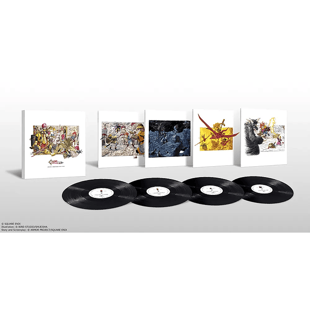 Vinilo Yasunori Mitsuda CHRONO TRIGGER Original Soundtrack 4LP Box Game Music (PREVENTA)  1