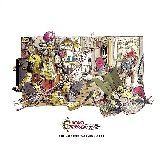 Vinilo Yasunori Mitsuda CHRONO TRIGGER Original Soundtrack 4LP Box Game Music (PREVENTA)  2