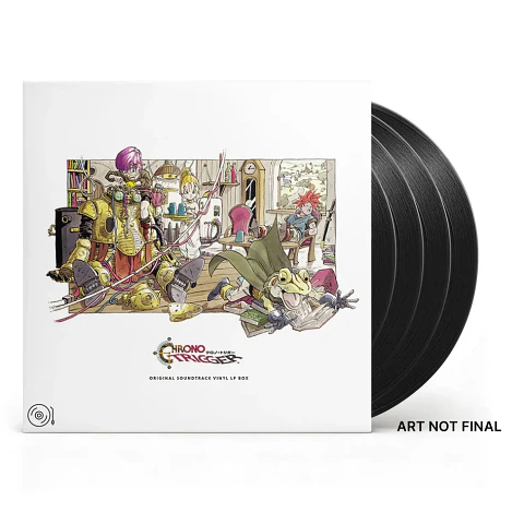Vinilo Yasunori Mitsuda CHRONO TRIGGER Original Soundtrack Box Game Music 4LP 