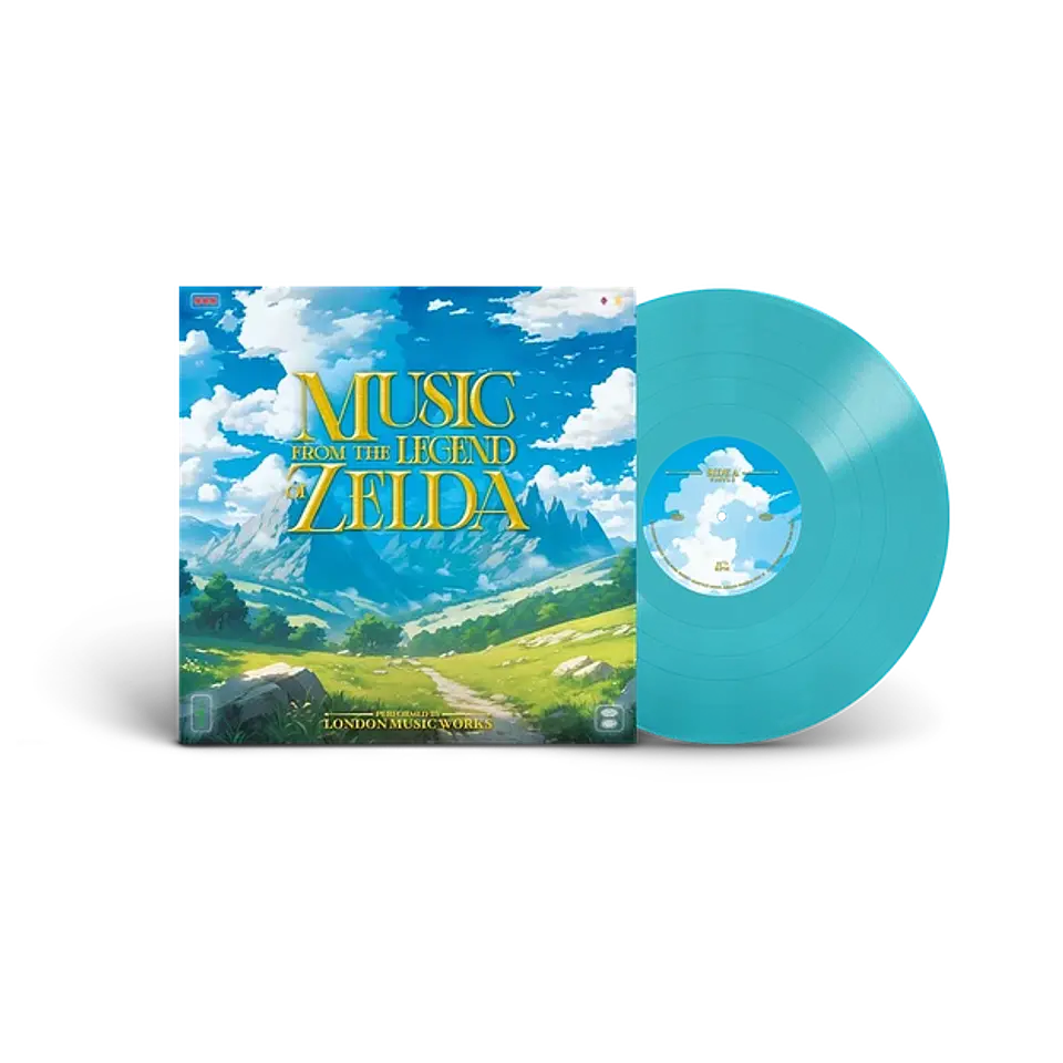 MUSIC FROM THE LEGEND OF ZELDA OST Vinilo  1