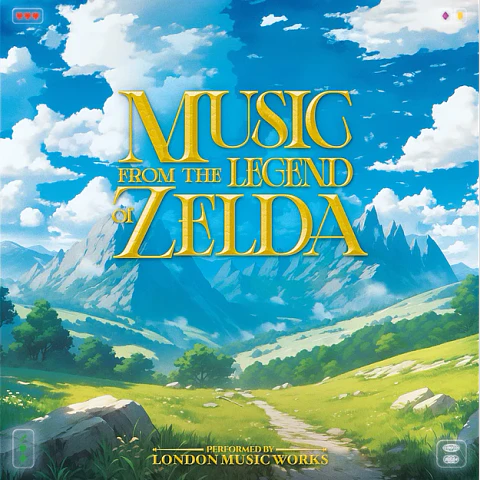 MUSIC FROM THE LEGEND OF ZELDA OST Vinilo 
