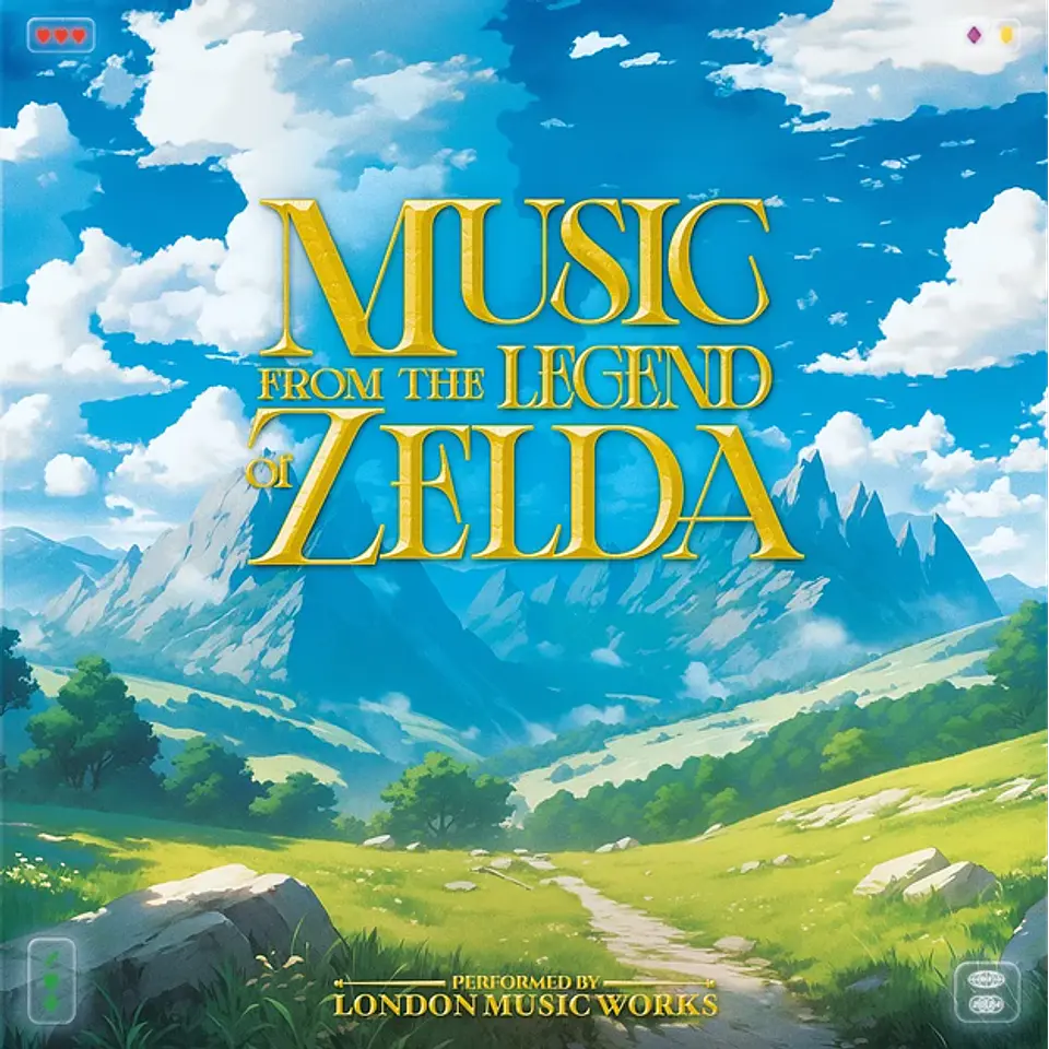 MUSIC FROM THE LEGEND OF ZELDA OST Vinilo  2