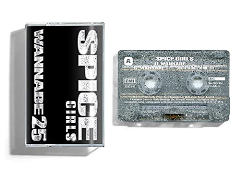 Cassette Spice Girls Wannabe 25 Silver Edition 