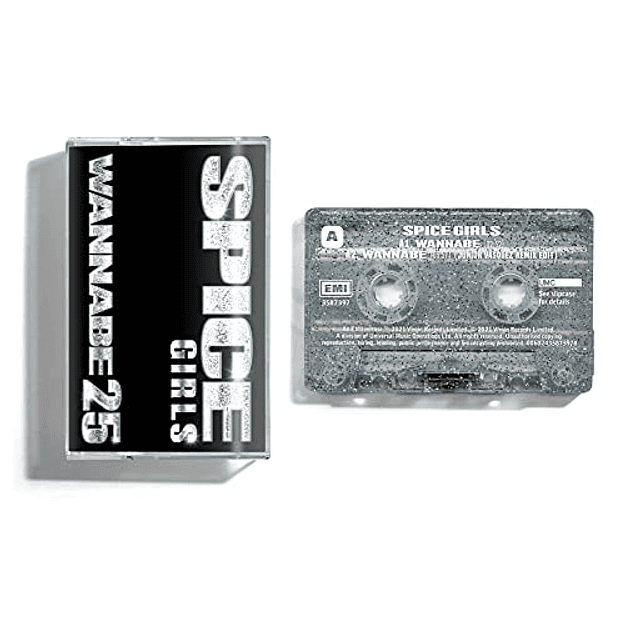 Cassette Spice Girls Wannabe 25 Silver Edition  1