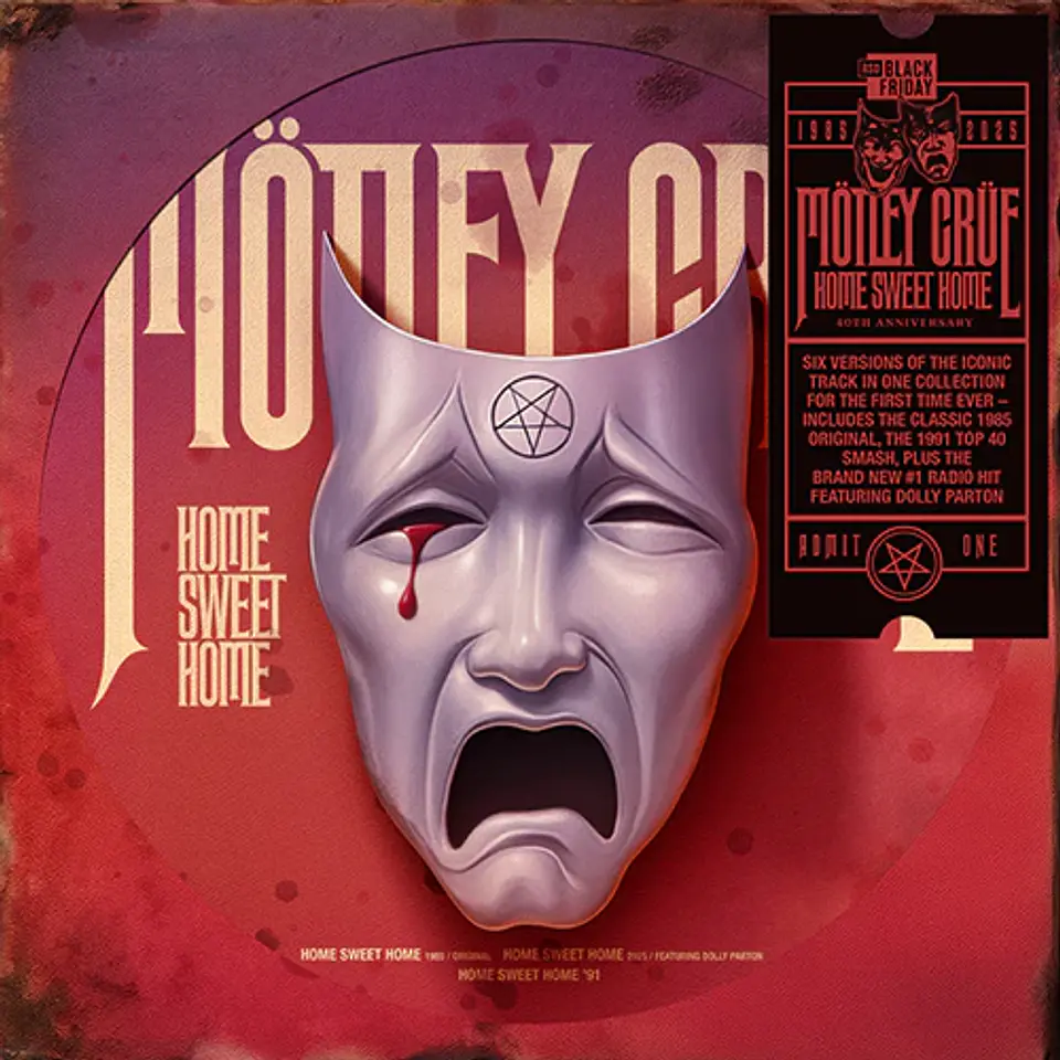 Mötley Crüe Home Sweet Home 40Th Anniversary Picture Disc 12