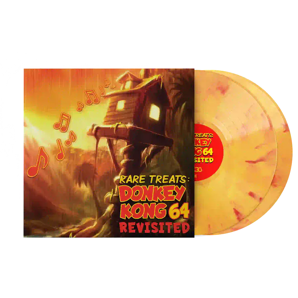 Vinilo Rare Treats DONKEY KONG 64 Revisited Deluxe Limited Edition 2LP 1