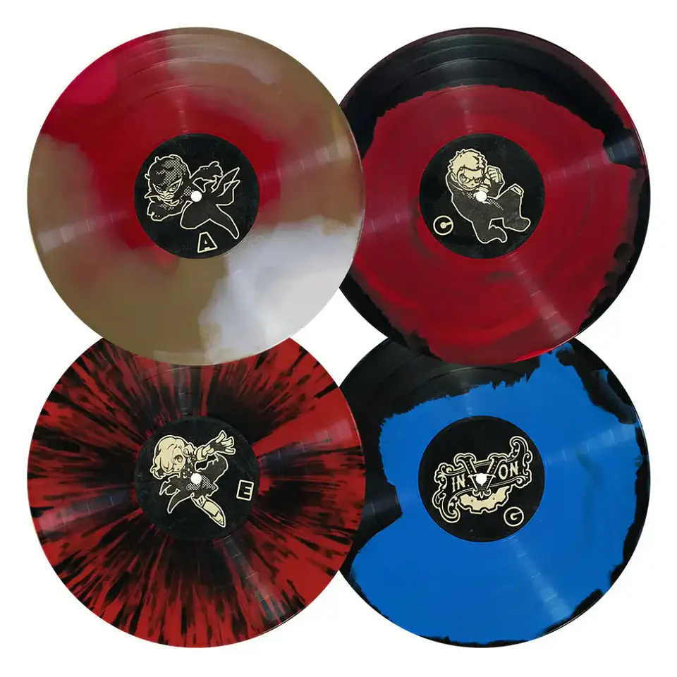 Vinilo Persona 5 Tactica 4LP (PREVENTA) 3
