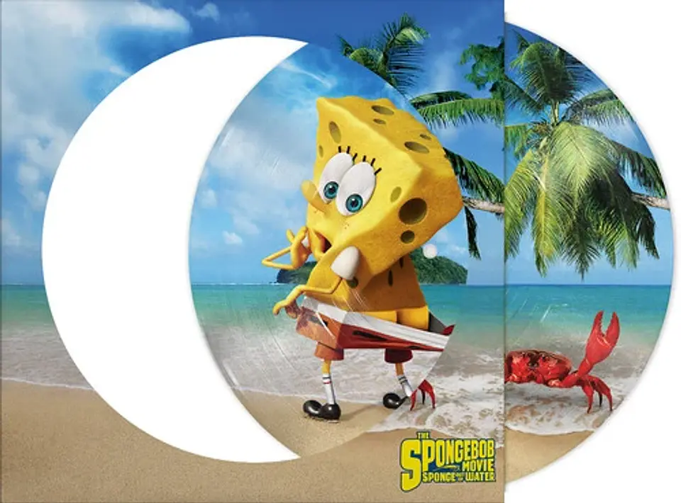 Vinilo The Spongebob Movie Sponge Out Of Water 10Th Anniversary Edition Picture Disc RSD 11.28.25 LP 1