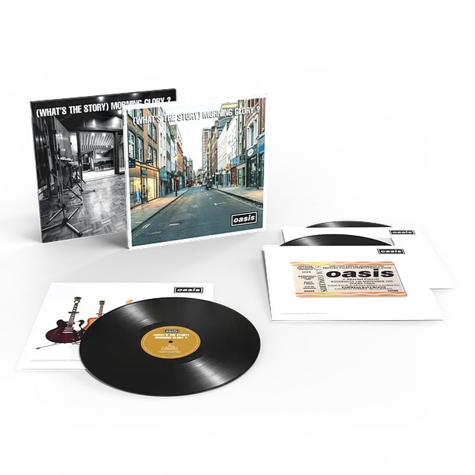 Vinilo Oasis (What's The Story) Morning Glory? 30th Anniversary Black Deluxe 3LP  (PREVENTA) 1