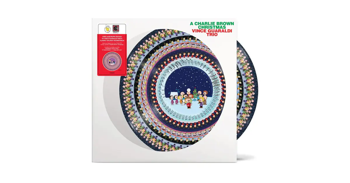 A Charlie Brown Christmas 60th Anniversary Zoetrope LP Vinil
