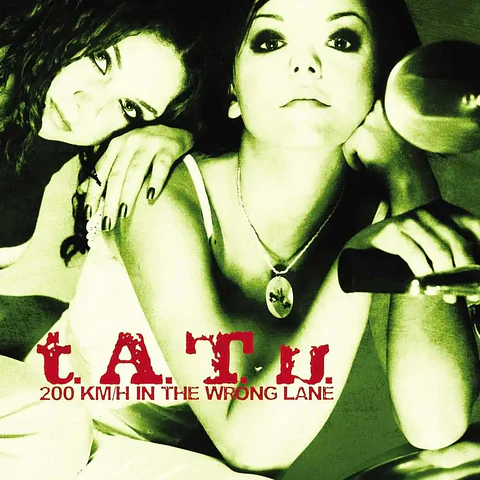 Vinilo T.A.T.U. 200 Km/H In The Wrong Lane (X) Green/Gold Nugget Split Splatter LP 