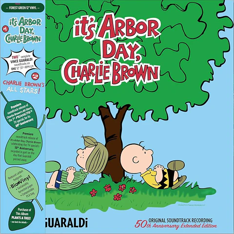 Vinilo Vince Guaraldi It's Arbor Day, Charlie Brown / All Stars! 50th Extended/60th Anniversary Forest Green LP  (PREVENTA)