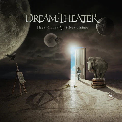 Vinilo Dream Theater Black Clouds & Silver Linings Clear 2LP 