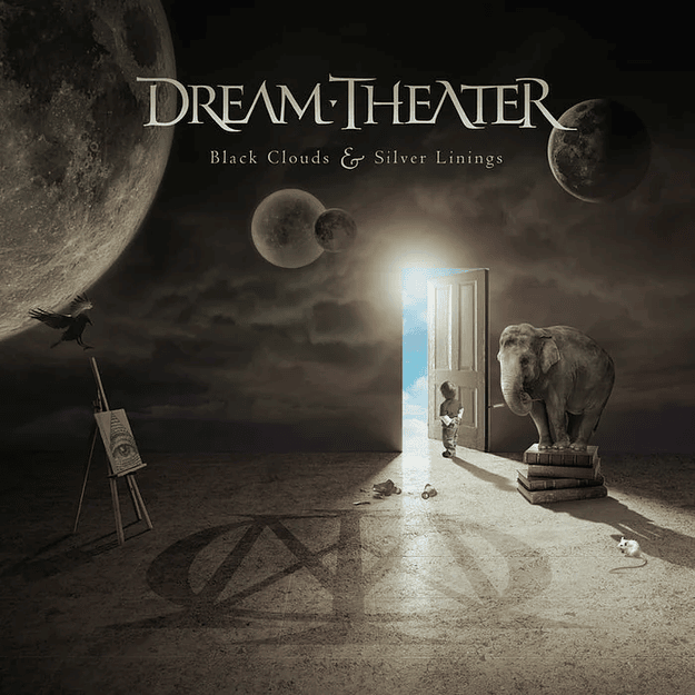 Vinilo Dream Theater Black Clouds & Silver Linings Clear 2LP (PREVENTA) 2