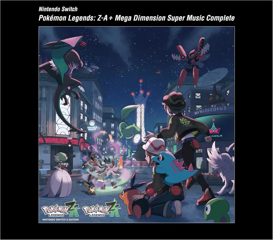 CD Nintendo Switch Pokemon Legends: Z-A - Mega Dimension Super Music Complete (PREVENTA) 1