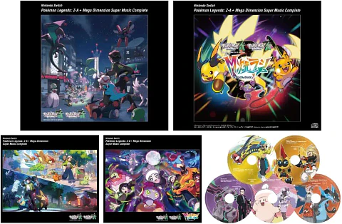CD Nintendo Switch Pokemon Legends: Z-A - Mega Dimension Super Music Complete (PREVENTA)