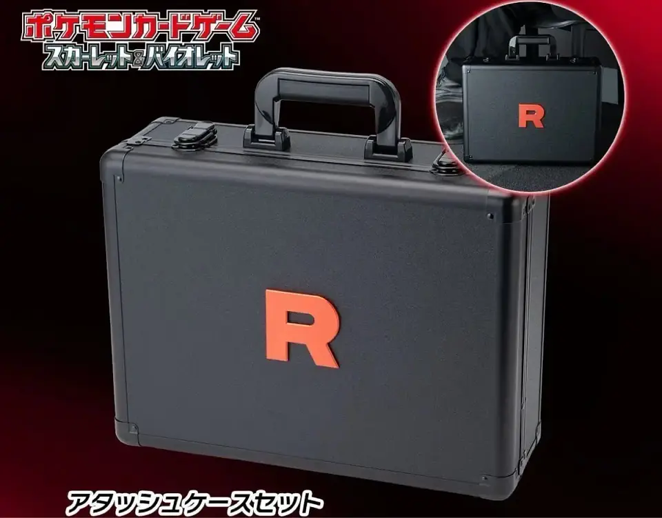 Pokémon TCG Maletin Team Rocket’s Glory Attaché Case Set Pokemon Center Japan (PREVENTA) 4