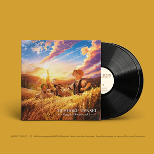 Vinilo Yoshiaki Fujisawa MUSHOKU TENSEI: Jobless Reincarnation Season 1 Original Soundtrack 2LP (PREVENTA)