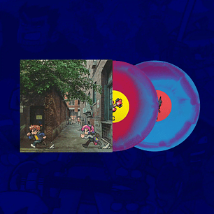 Vinilo Anamanaguchi Scott Pilgrim Ex Ost Pink/Blue 2LP (PREVENTA)