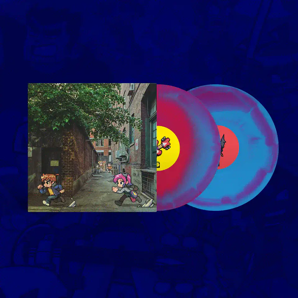 Vinilo Anamanaguchi Scott Pilgrim Ex Ost Pink/Blue 2LP (PREVENTA) 1