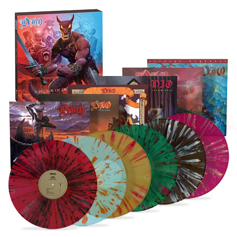 Vinilo A Decade Of Dio: 1983-1993 Mixed Splatter 6LP Set (PREVENTA)