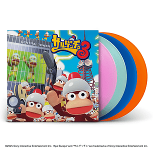 Vinilo Soichi Terada: Ape Escape 3 Originape Soundtracks in a Box 4LP (PREVENTA)