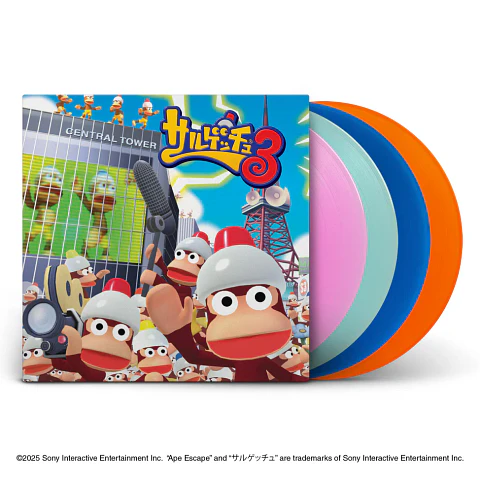 Vinilo Soichi Terada: Ape Escape 3 Originape Soundtracks in a Box 4LP (PREVENTA)