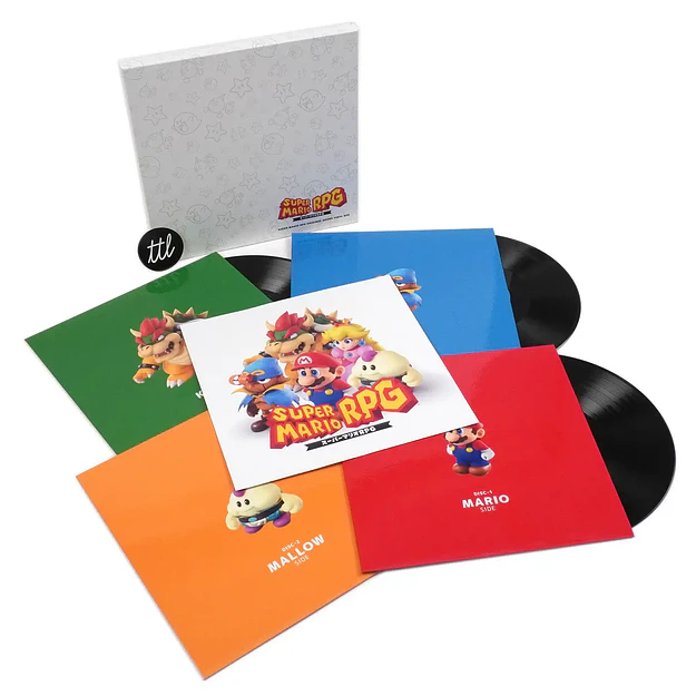 Vinilo Super Mario RPG Original Sound Box Vinilo (PREVENTA) 3